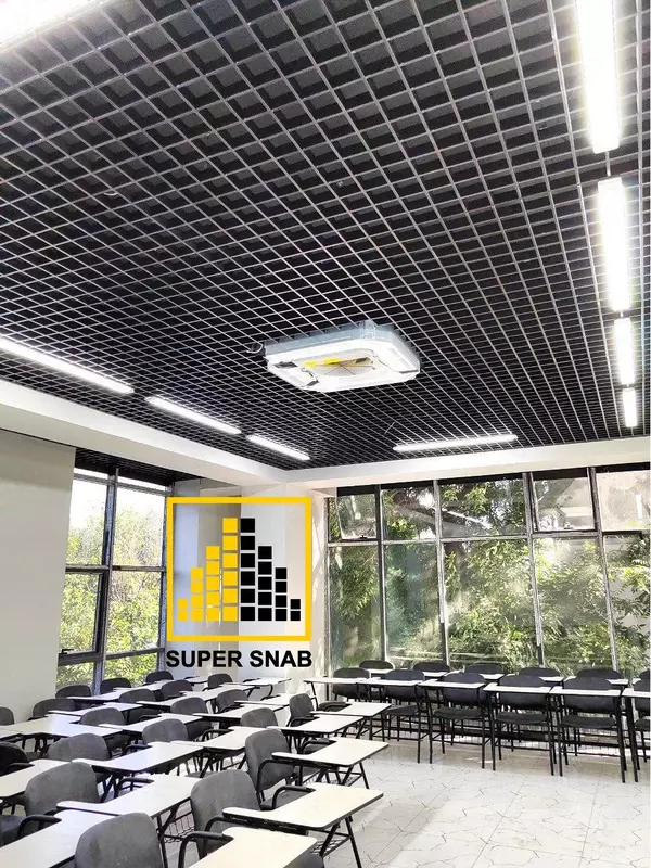 Подвесной потолок Грильято (классический) - Super Snab