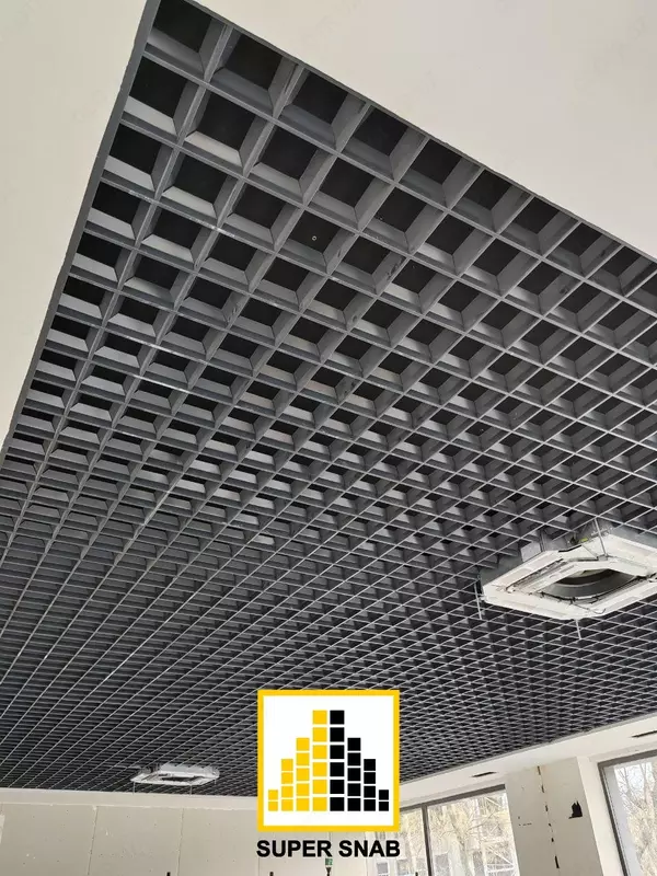 Подвесной потолок Грильято (Пирамидальный) - по запросу