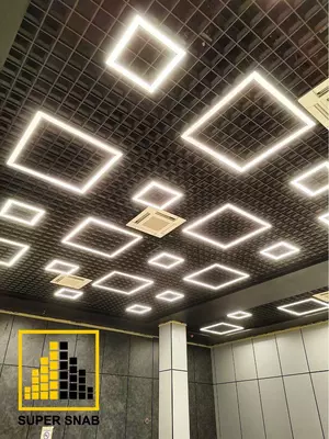 Подвесной потолок Грильято (Пирамидальный) Chakana savdo