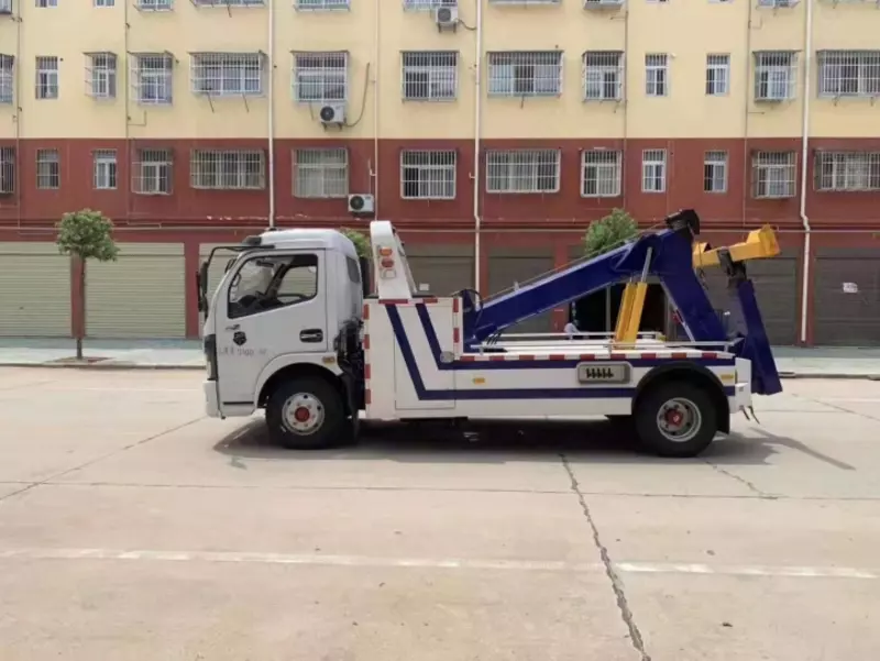 Эвакуатор с прицепом Dongfeng+KEEYAK