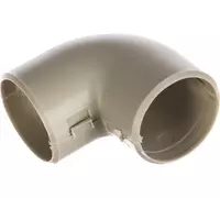 ПВХ угол 90 градусов (2 части) для труб d-16