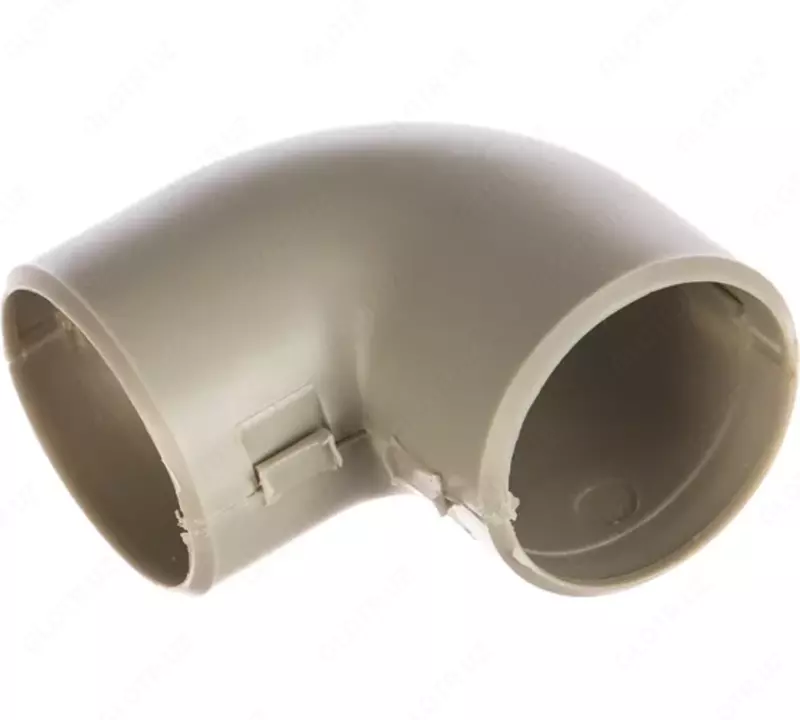 ПВХ угол 90 градусов (2 части) для труб d-20