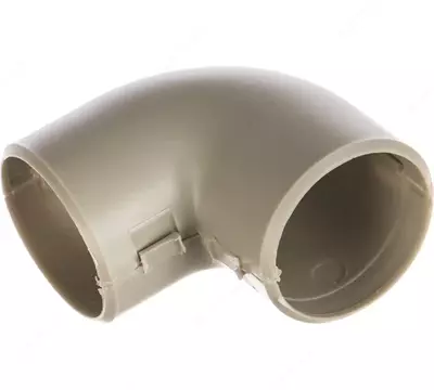 ПВХ угол 90 градусов (2 части) для труб d-20