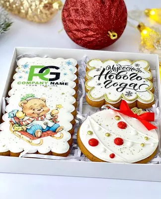 от 13 000 сум / шт. Имбирные пряники с логотипом .