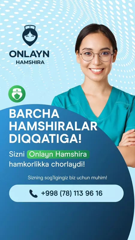 Onlayn Hamshira - Лечитесь дома с нами! Только в розницу