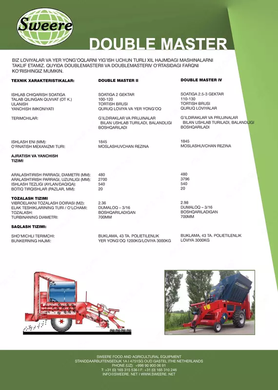  Quruq loviya yigish uchun universal mashina - 