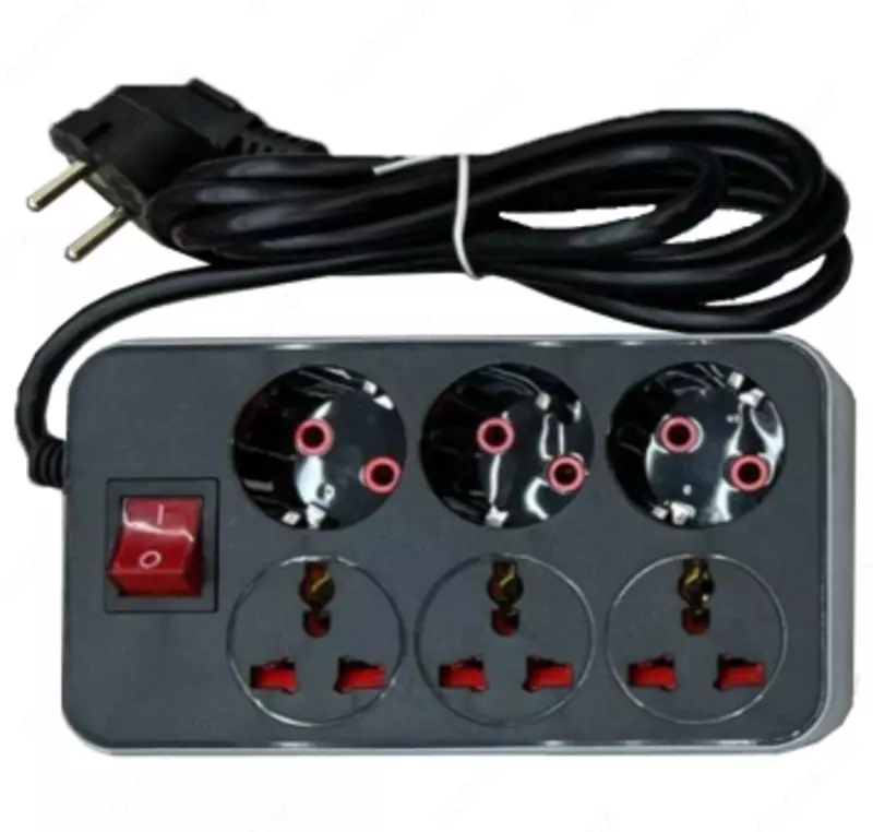 Удлинители в ассортименте - Сетевые розетки