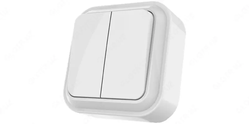 Выключатель и розетки серии GLUTO (наружная) - от {0} сум