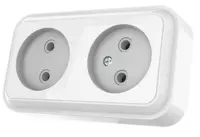 Выключатель и розетки серии GLUTO (наружная) Оптом и розница