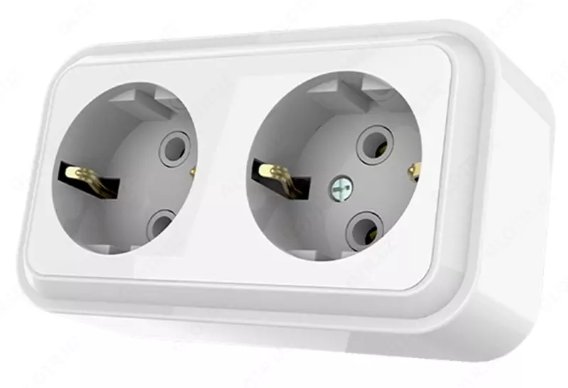 Выключатель и розетки серии GLUTO (наружная) - Erbos-Burohq