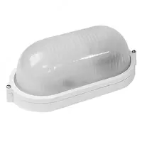 Герметичный овальный плафон 24W Модель "Прозрачный" 6500K