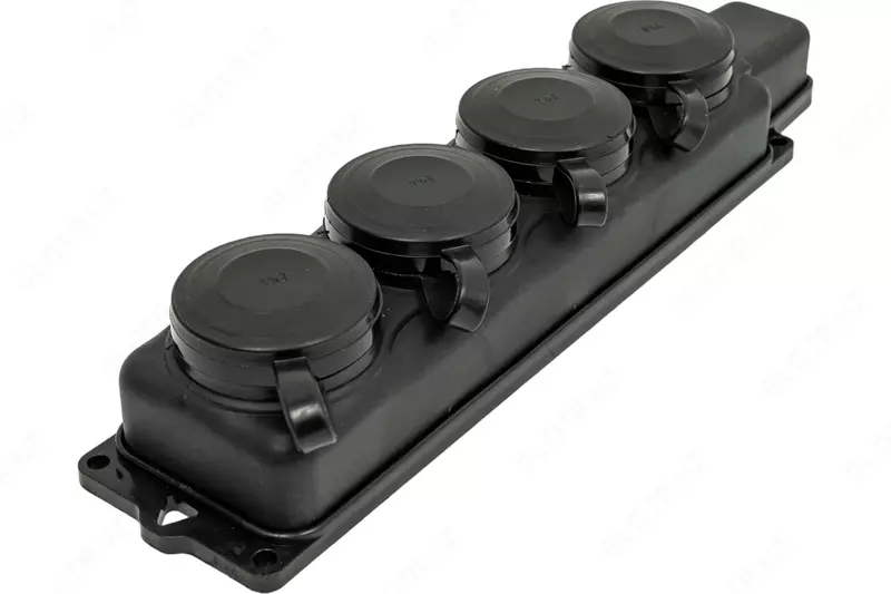 Колодка каучук 4 гнезда "Generica"