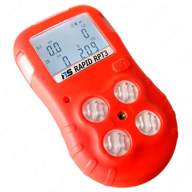 Газоанализатор на 4 газа: O2-CO-C6H14-H2S портативный Rapid Portable RPT3 - от {0} сум