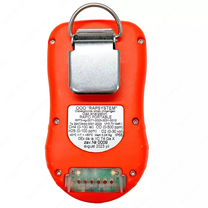 Газоанализатор на 4 газа: O2-CO-C6H14-H2S портативный Rapid Portable RPT3 Оптом и розница
