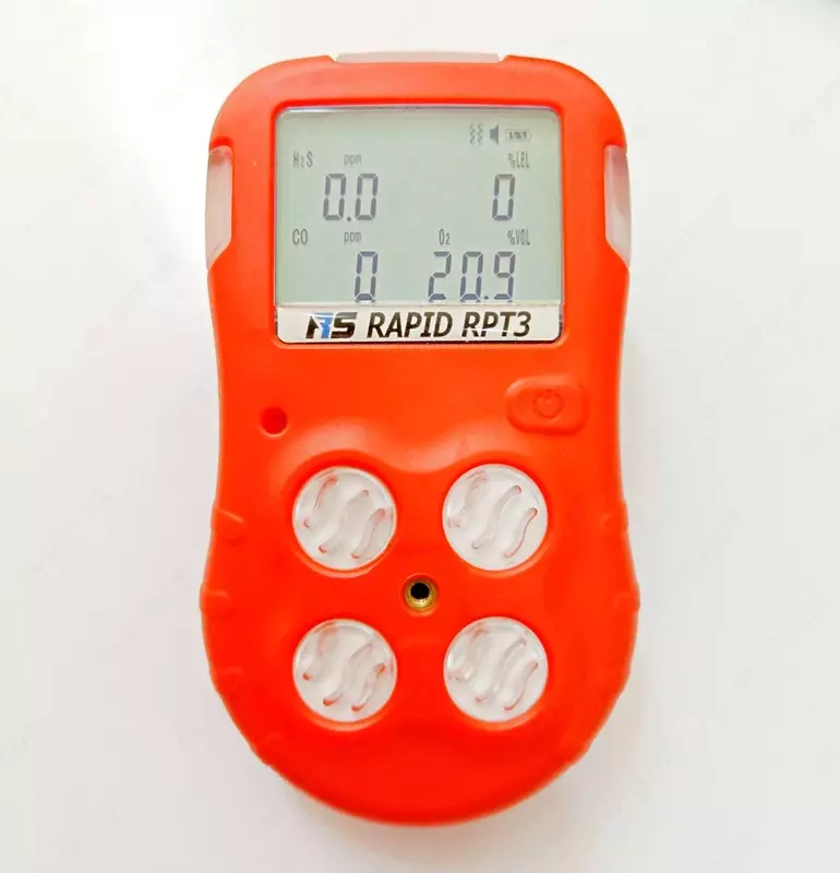 Gaz analizatori O2-CO-yonuvchi gazlar-H2S 4 turdagi gaz uchun portativ Rapid Portable RPT3 - {0} so'mdan