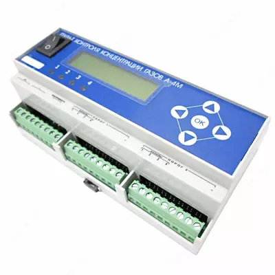 Пульт контроля концентрации газа для подключения до 4 газоанализаторов по интерфейсу 4-20 mA - от 10 900 000 сум / шт