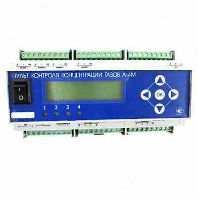 от 10 900 000 сум / шт Пульт контроля концентрации газа для подключения до 4 газоанализаторов по интерфейсу 4-20 mA