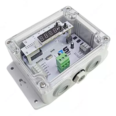 Одноканальный пульт контроля концентрации газа по интерфейсу 4-20 mA