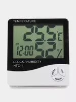 HTC-1 Метеостанция термометр гигрометр измерение температуры и влажности в помещении и на улице