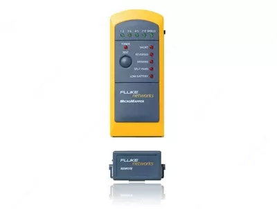 Тестер медных кабельных систем и тоновый генератор Fluke Networks MicroMapper