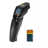 Infraqizil termometr Testo 830-T2 2 nuqtali lazerli identifikatorli (optika 12:1) 0560 8312