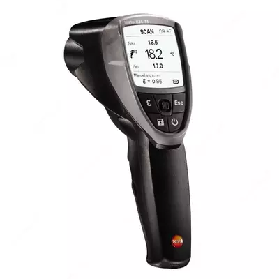 Testo 835-T1 Basic IR termometr 4 nuqtali lazer ko'rsatkichli (50:1 optika) 0560 8351