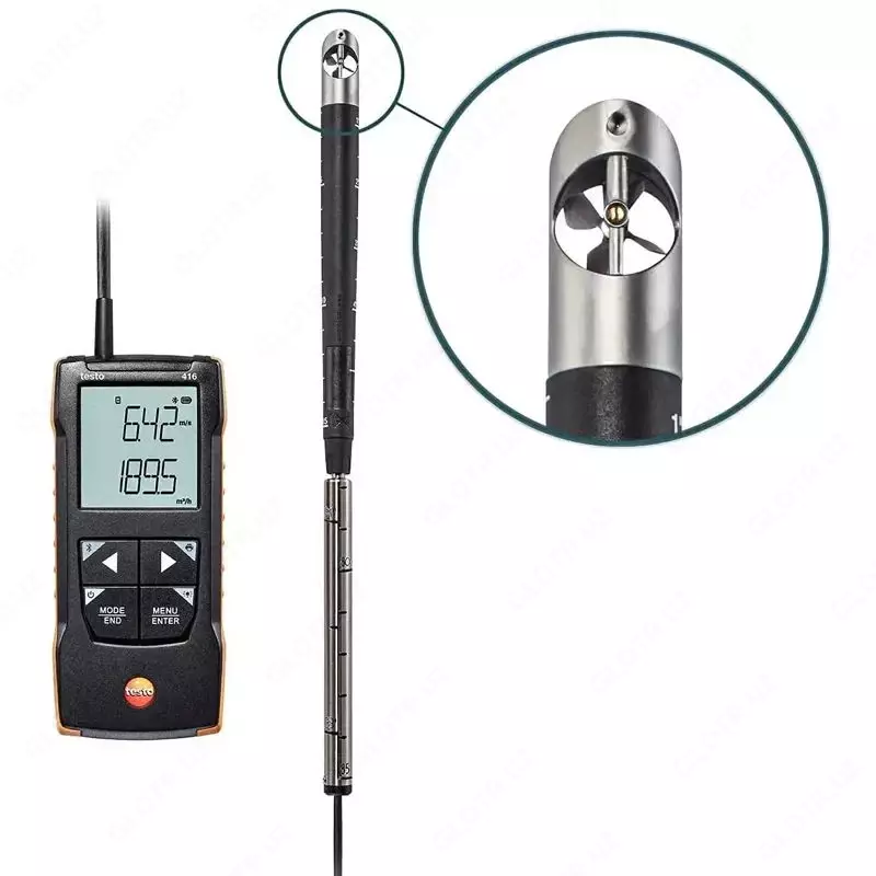 Testo 416 компактный анемометр с крыльчаткой 0563 0416 0563 0416