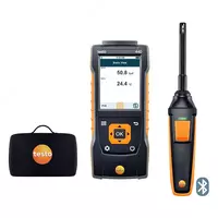 Testo 440. Комплект с Bluetooth-зондом влажности и температуры и кейсом 0563 4404