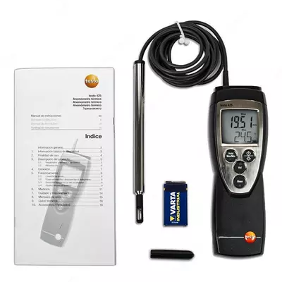 Testo 425 Компактный термоанемометр 0560 4251 - от 7 500 000 сум / шт.