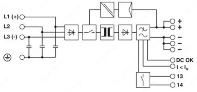 QUINT-PS/3AC/24DC/20/CO - Блок питания с защитным покрытием - от {0} сум