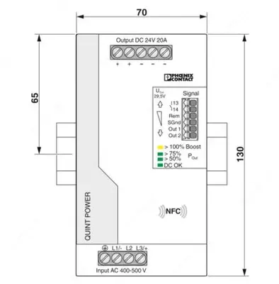 QUINT4-PS/3AC/24DC/20 - quvvat manbai 2904622 - от 1 000 000 сум / шт.