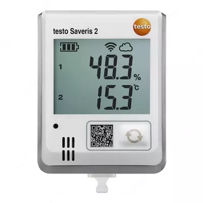 Testo Saveris 2-H1 WiFi-логгер данных с дисплеем и встроенным сенсором температуры/влажности 0572 2004
