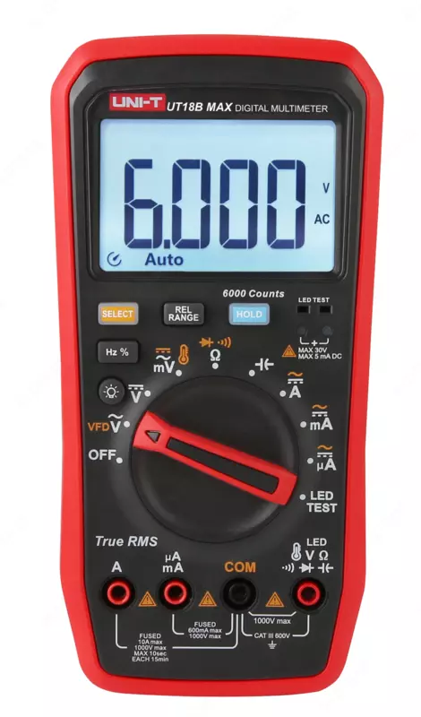 Цифровые мультиметры UT15B/17B/18B Max True RMS
