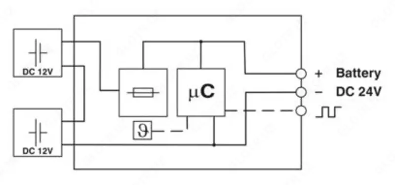 UPS-BAT/VRLA-WTR/24DC/26AH — Аккумуляторный модуль - от {0} сум