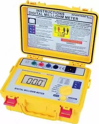 4136 MO - raqamli qarshilik o'lchagich - milliohmmetr