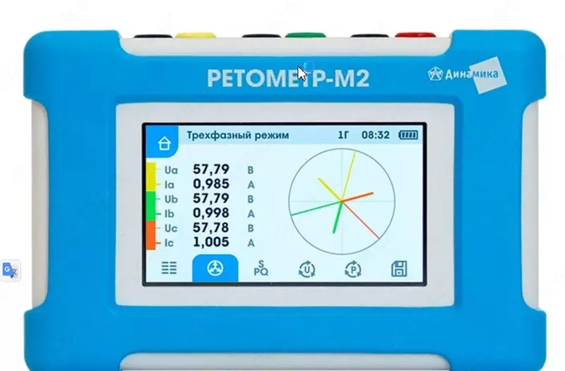 РЕТОМЕТР-М2 — цифровой вольтамперфазометр