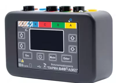 ПАРМА РАС ВАФ-А(М2) — 8-ми канальный переносной регистратор аварийных и нормальных режимов с функционалом трехфазного вольтамперфазометра - от 10 000 000 сум / шт.