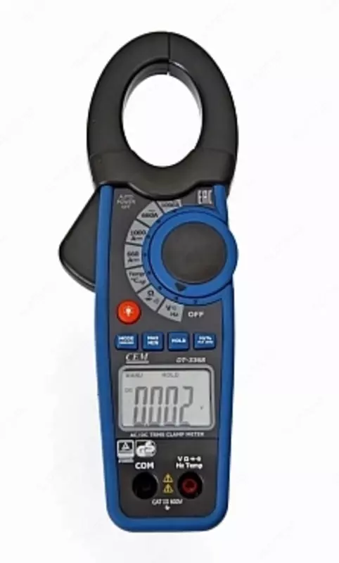 DT-3368 - профессиональные токовые клещи True RMS