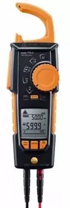 testo 770-3 - Bluetooth bilan joriy qisqich o'lchagich