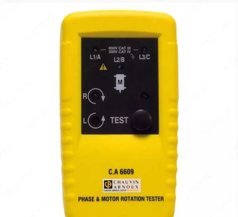 C.A 6609 — измеритель фазовой ротации и направления вращения двигателя