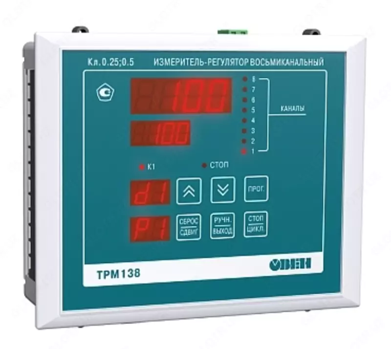 ТРМ138-Р.Щ7 - восьмиканальный регулятор с RS-485 - от {0} сум