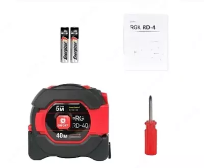 RGK RD-40 - лазерный дальномер с рулеткой - от 500 000 сум / шт.
