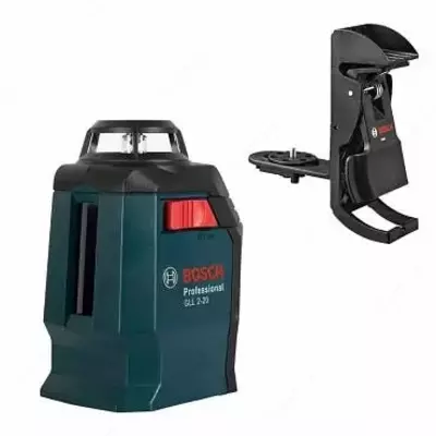 Bosch GLL 2-20 + BM3 + korpus - lazer darajasi