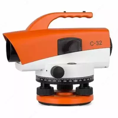 RGK C-32 + tripodli temir yo'l - 3 dan 1 - optik daraja