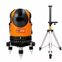 RGK UL-44W + штанга-упор RGK CG-2 - лазерный уровень