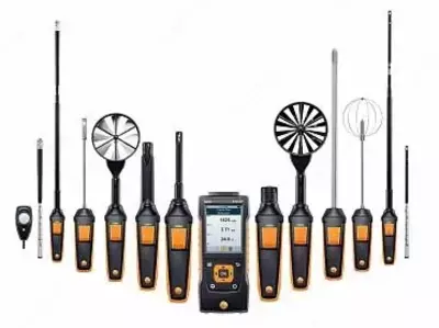 testo 440 - прибор для измерения скорости и оценки качества воздуха в помещении - от 1 000 000 сум / шт.