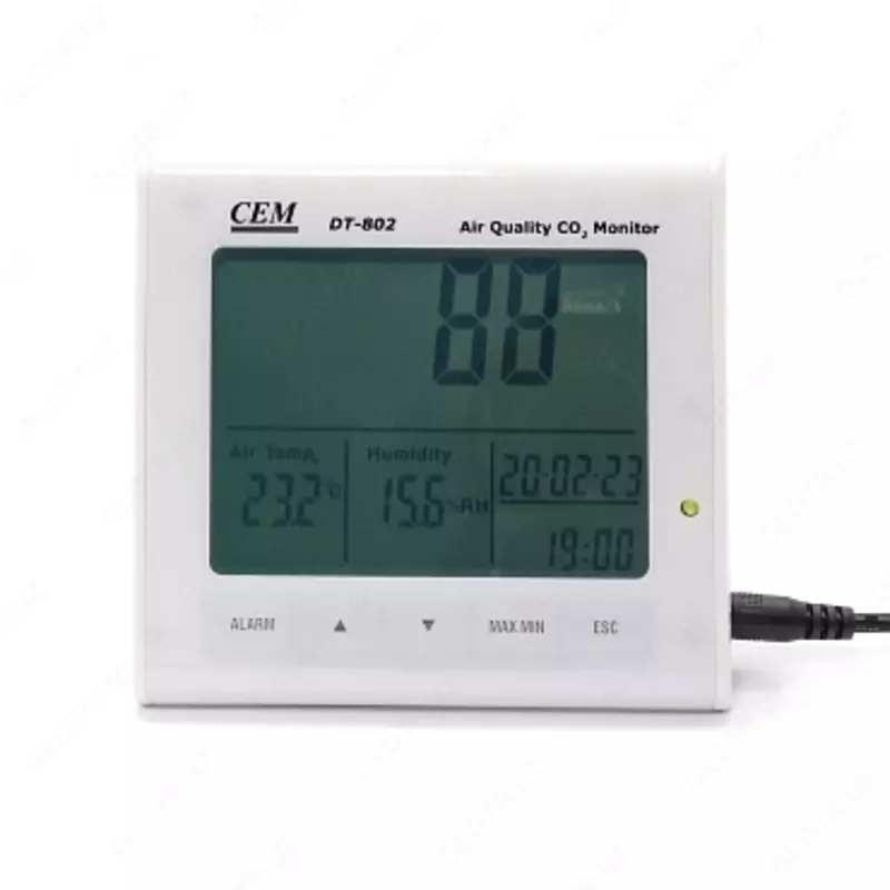 DT-802 - газоанализатор CO2 с измерением температуры и влажности