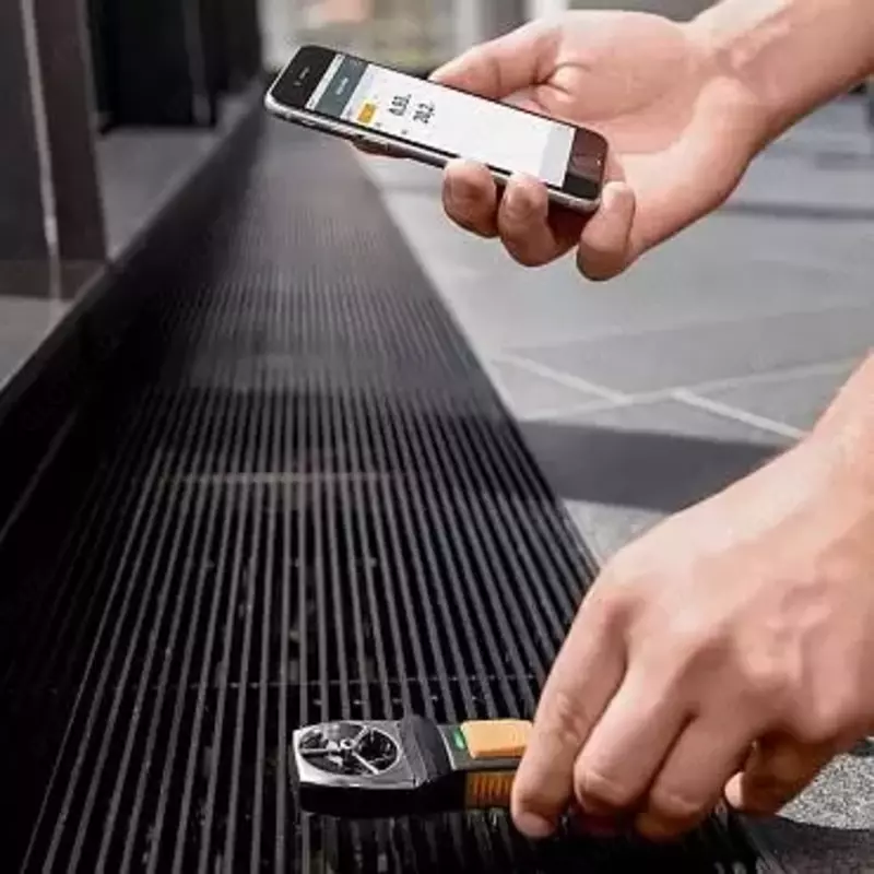 testo 410i - Bluetooth bilan aqlli pervanel anemometr probi - {0} so'mdan