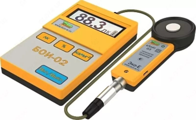 ЕЛАЙТ02 - люксметр-яркомер-пульсметр