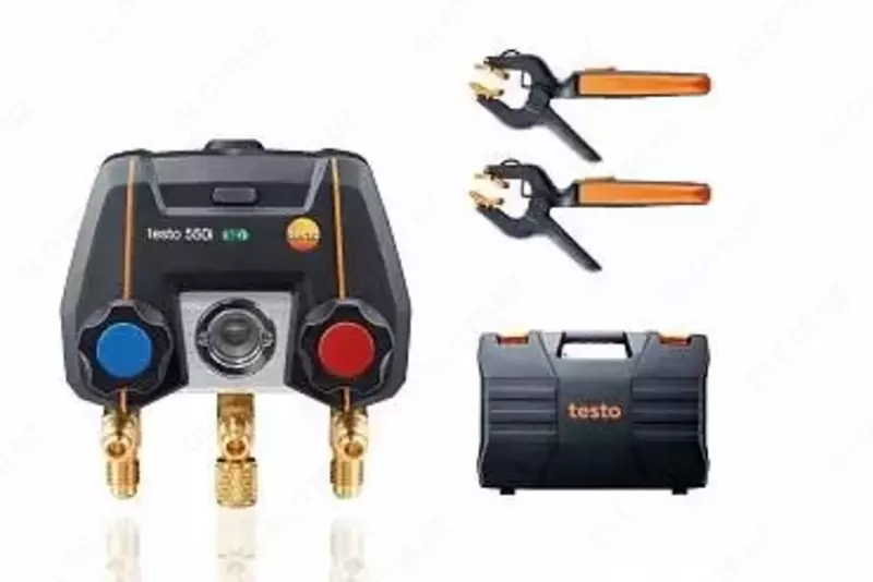 Testo 550i комплект 1 с кейсом - цифровой манометрический коллектор